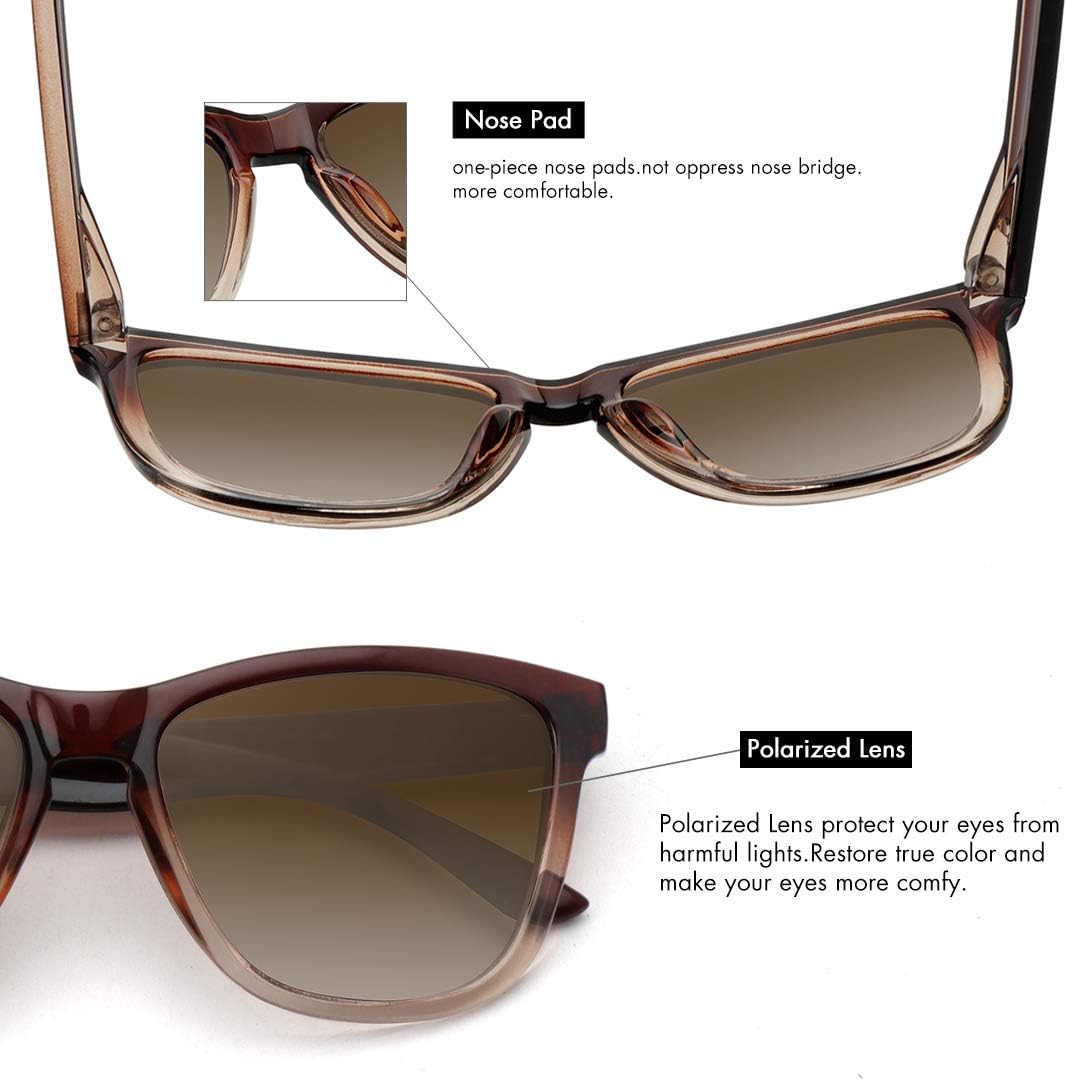 MEETSUN Polarized Sunglasses for Women Men Classic Retro Trendy Designer Style - Image 5