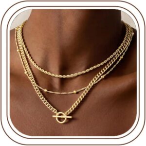 Turandoss Layered Necklaces for Wom...