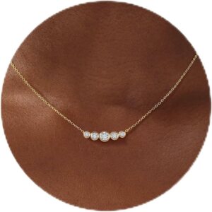 Turandoss Cubic Zirconia Necklace f...