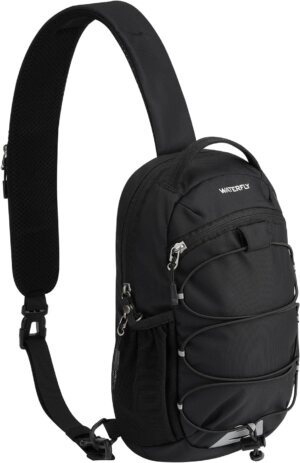 WATERFLY RFID Anti Theft Sling Bag:...