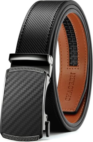 CHAOREN Men’s Leather Ratchet...