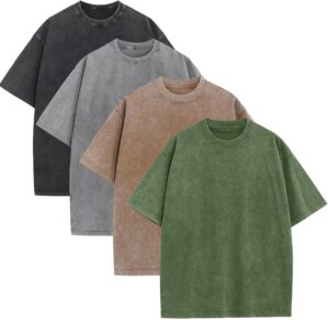 KEEPSHOWING Mens Oversized T Shirts...