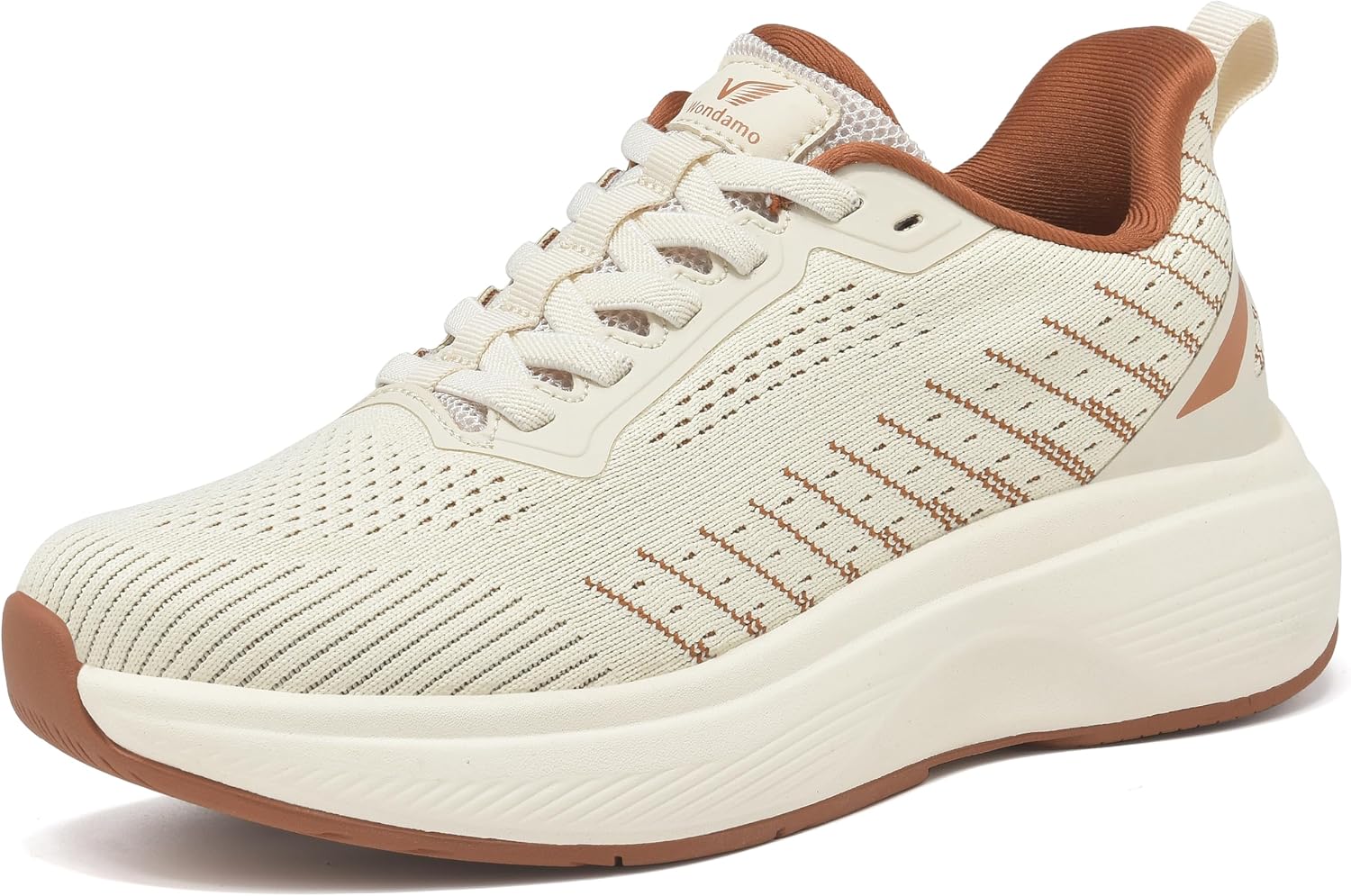 Wondamo Women's Walking Shoes Slip On (Runs Large: Order Size Down) Comfortable Rebound Running Tennis Shoes Lightweight Breathable Non Slip Supportive Casual Athletic Fashion Sneakers