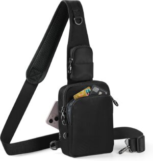 Anti-Theft Crossbody Sling Bag, RFI...