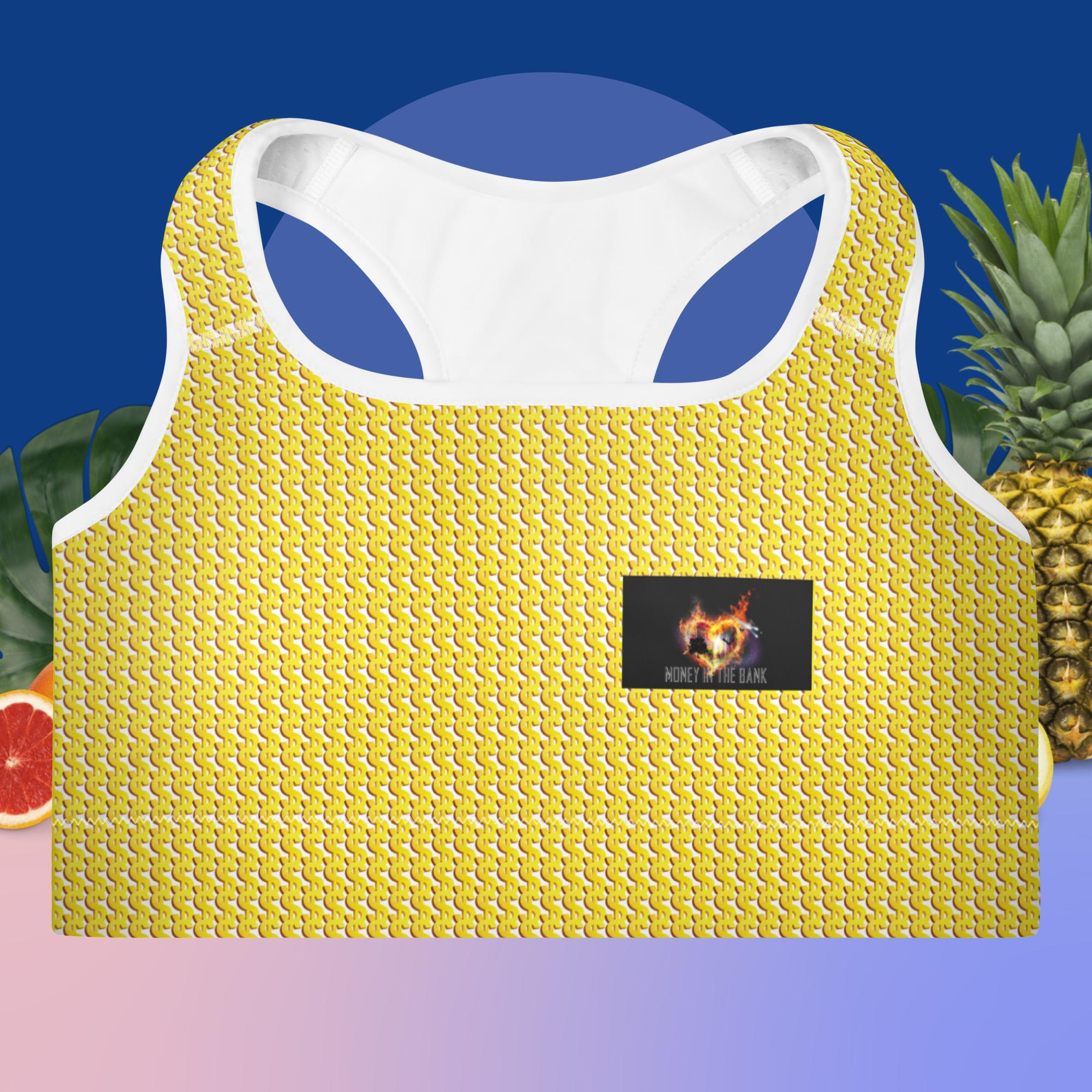 Padded Money Energy Sports Bra
