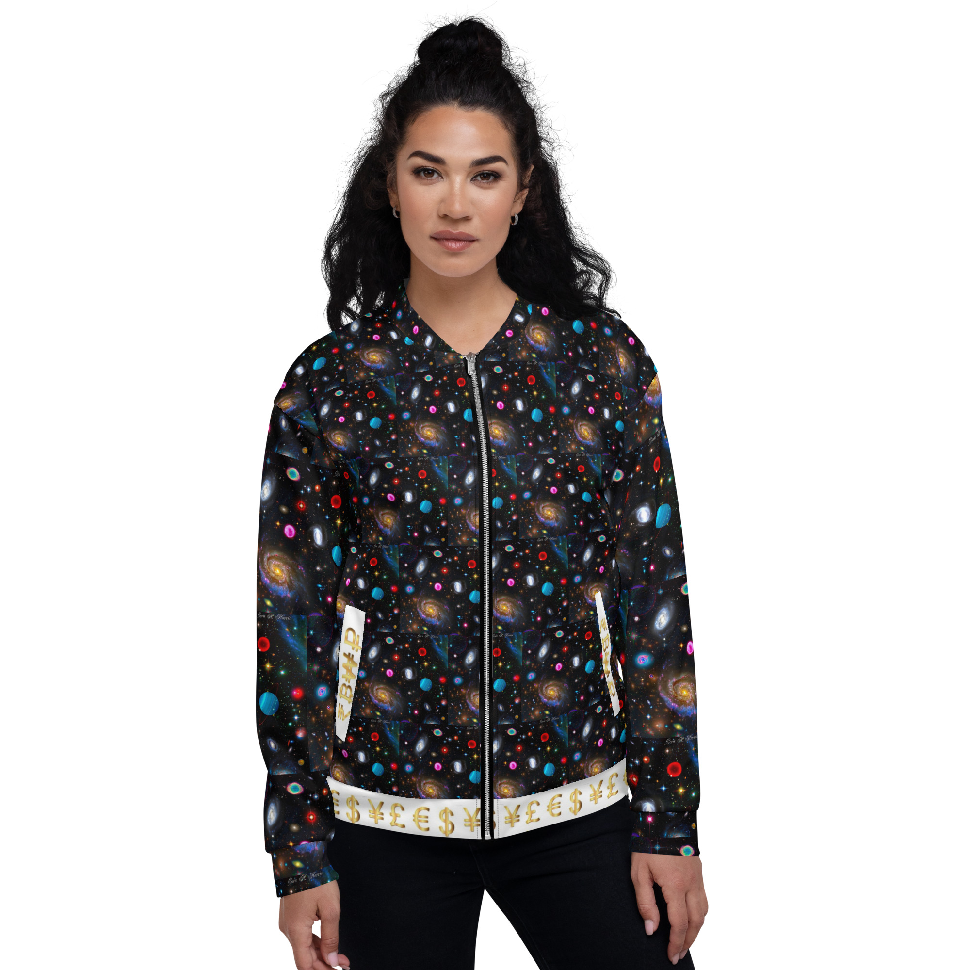 Universe of love Unisex Bomber Jacket