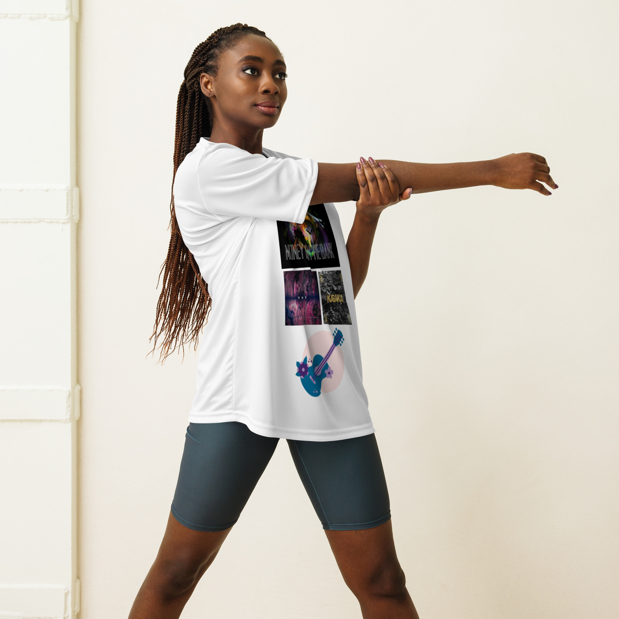 COVER ME Unisex performance crew neck t-shirt