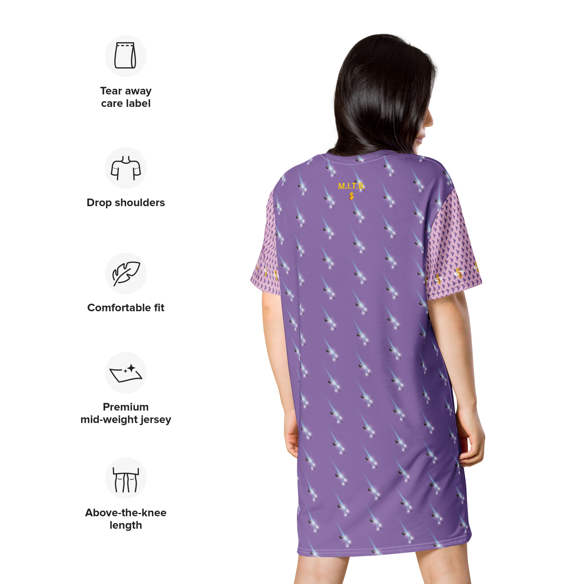 I Wish It Would Rain T-shirt dress