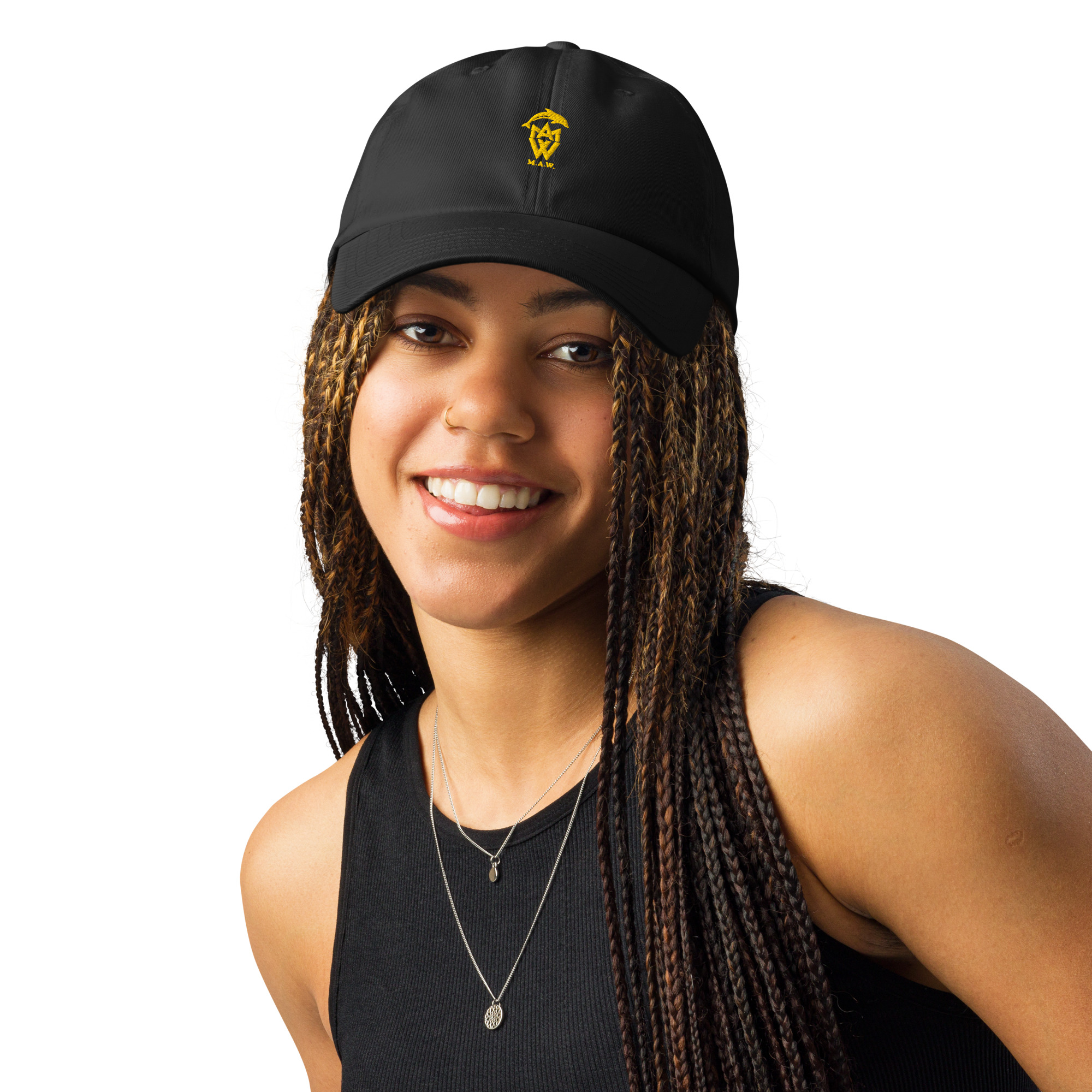M.A.W. embroidered Under Armour® dad hat