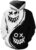 Mens Graphic Hoodies Pullover 3D Print with Pockets, Unisex Anime Black Red Hoodie Sweatshirt for Mens