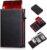 Wallet for Men Full Grain Leather Wallet with 2 ID Windows RFID Blocking