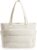 BAGSMART Puffy Tote Bag for Women, Lightweight Work Tote Handbag
