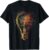 Light Bulb Abstract Drawing Colorful Art Graphic T-Shirt